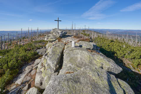 Gemeinde Neureichenau Landkreis Freyung-Grafenau Plöckenstein (Dirschl Johann) Deutschland FRG